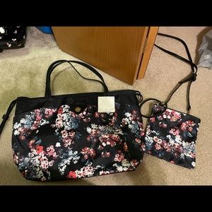 Anne Klein 3-in-1 Tote and Wristlet Set